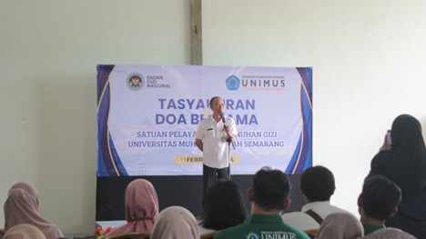 Image for UNIMUS Gelar Tasyakuran dan Doa Bersama dalam Rangka Peresmian Dapur MBG UNIMUS